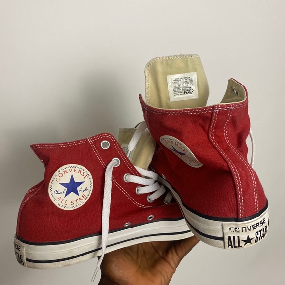 Converse Other - Men’s converse all stars chuck taylors red size 11